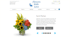 Desktop Screenshot of eflowerswithlove.com